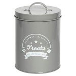 Stylish Airtight Pet Treat Jar for Dogs & Cats