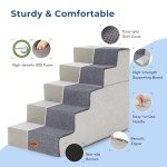 ZOMISIA Foam Dog Stairs for Small Dogs