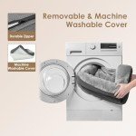 EHEYCIGA Extra Large Orthopedic Dog Bed, Grey