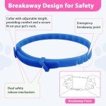 4 Pack Natural Flea and Tick Collars for Cats