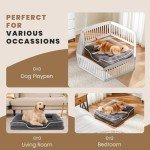 Orthopedic Memory Foam Dog Bed for Small Pets