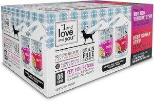 I AND LOVE AND YOU Double Dog Food Variety Pack