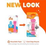 Nylabone Puppy Teething Chew Toy - Pink Chicken