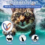 4 Pack Adjustable Waterproof Flea Collar for Cats