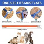 4 Pack Adjustable Waterproof Flea Collar for Cats
