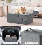 Extra Wide Dog Stairs for High Beds 5 Steps