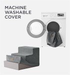 Extra Wide Dog Stairs for High Beds 5 Steps