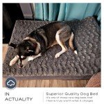 Jumbo Orthopedic Memory Foam Dog Bed for Large Dogs