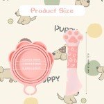 Silicone Paw Shape Can Lid and Spoon Set