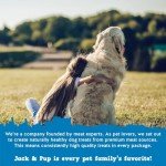 Jack&Pup Marrow Bones for Dogs | 6 Inch Dog Bones for Aggressive Chewers | Single Ingredient Bone Marrow Dog Bones, All Natural Dog Chew Bones (1 Pack)