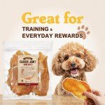 Gootoe Chicken Breast Jerky Dog Treats – All Natural, Hypoallergenic & Grain-Free, High-Protein, Healthy, Easily Digestible, Reseal Value Bag, 1 lb (Pack of 1)