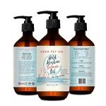 Premium Wild Alaskan Salmon Oil for Dogs & Cats 16oz Skin & Coat Natural Liquid Food Supplement for Pets, Fish Oil, Omega 3, EPA + DHA Fatty Acids for Joint Function, Immune & Heart Health!