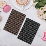 2 Pcs Gummy Balls Candy Molds Silicone 188 Cavity Soccer Basketball Baseball Rugby Silicone Mold for Chocolate, Fondant, Candy, Biscuits, Cookie, Jelly and Dog Training Commands Concept