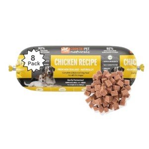 CountryPet Naturals Frozen Chicken Dog Rolls