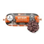 New Zealand Frozen Dog Rolls - Beef, 8 Pack