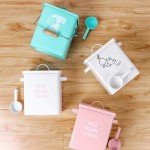 Pink Pet Treat Storage Container - Mipcase