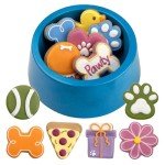 WOOFKIES Hand-Decorated Smokey Dog Treats - 12 ct