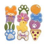 WOOFKIES Hand-Decorated Smokey Dog Treats - 12 ct
