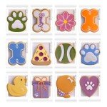 WOOFKIES Hand-Decorated Smokey Dog Treats - 12 ct
