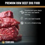 Team Dog Raw Frozen Beef & Herring Dog Food
