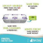 Raw Paws Pork Recipe Dog Food Rolls - 20 Pack