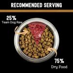 Team Dog Raw Frozen Dog Food - 65% Beef & Herring