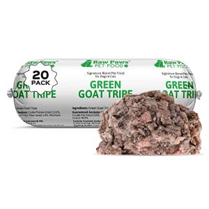 Raw Paws Green Goat Tripe Pet Food Rolls