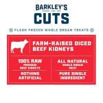 Barkley’s Frozen Raw Beef Kidney Dog Treats