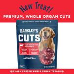 Barkley’s Frozen Raw Beef Kidney Dog Treats