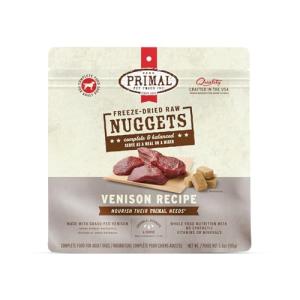 Venison Freeze-Dried Raw Dog Food Nuggets