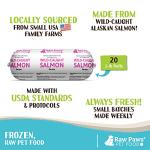 Raw Paws Wild Caught Salmon Dog Food Rolls
