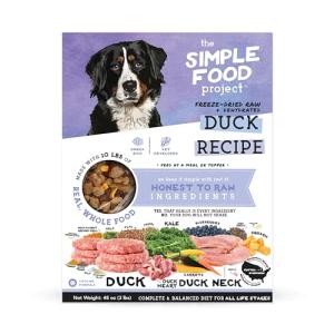 Duck Recipe Freeze-Dried Raw Dog Food - 48oz