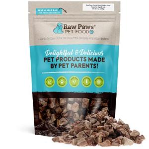 Freeze-Dried Chicken Hearts for Dogs, 4 oz