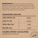 Vital Essentials Freeze-Dried Raw Beef Dog Food