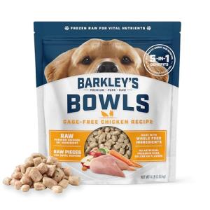 Barkley’s Frozen Raw Chicken Dog Food, 4 lb