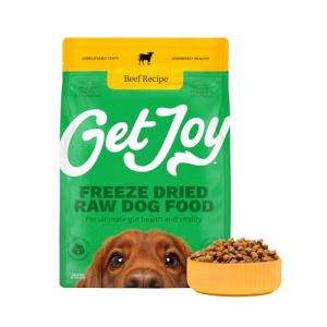 Joy Freeze Dried Raw Beef Meal Mixer for Dogs