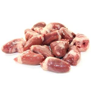 Frozen Raw Chicken Hearts for Dogs & Cats