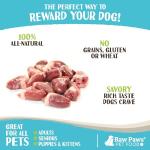 Frozen Raw Chicken Hearts for Dogs & Cats