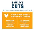 Barkley's Frozen Raw Chicken Gizzards Dog Treats