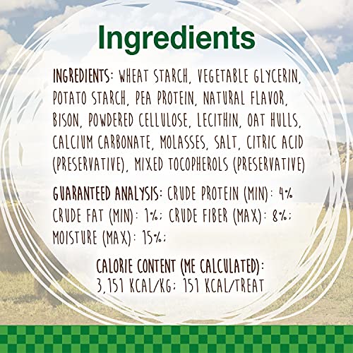 Nylabone Grain-Free Wild Bison Dog Treats