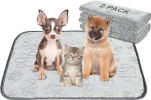 Washable Dog Pee Pads, 2 Pack - 18"x24