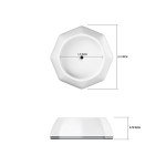 Dog Gate Wall Protectors - 4 Pack, White