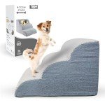 Foam Dog Stairs - 3-Tier Steps for Pets
