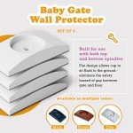Wall Nanny Wall Protector for Dog Gates - 4 Pack