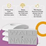 Wall Nanny Wall Protector for Dog Gates - 4 Pack