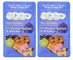 High Hopes - Every Sale Gives Hope to Homeless Pets - Peanut Butter and Blueberry Baked Dog Treats, 10 Ounce Bag (Pack of 2), All Natural Dog Treats, Grain Free Dog Biscuits, Baked Dog Cookies