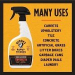 BUBBAS Super Strength Enzyme Cleaner - Pet Odor Eliminator - Carpet Stain Remover - Remove Dog & Cat Urine Odor from Mattress, Sofa, Rug, Laundry, Hardwood Floors and more. Puppy Training Supplies