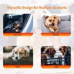 NWK Self Warming Thermal Pet Mat for Dogs and Cats, Body Heat Reflecting Cat Bed Mat, Washable, for Sofa & Crate & Kennel & Car Seat (16’’ X 20’’, Black)