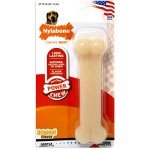 Nylabone Power Chew Classic Bone Chew Toy for Dogs, Durable Dog Toys for Aggressive Chewers, Original Flavor, Medium/Wolf - Up to 35 lbs. (1 Count)