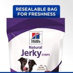 Hill's Natural Jerky Strips, All Life Stages, Great Taste, Dog Treats, Beef, 7.1 oz Bag